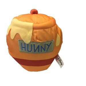 Winnie the Pooh HUNNY POT 7" Canvas Squeaker Dog Toy Disney